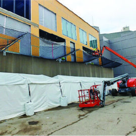 Image of an under construction site